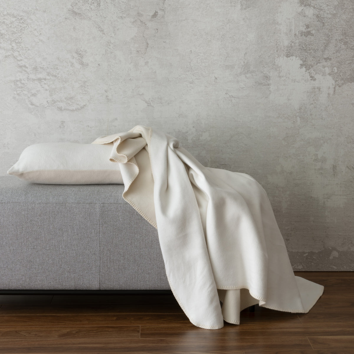 [from stgeneve.com] Patrizia Throws and Blankets — Vanilla