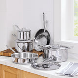 All-Clad D5 10 Piece Set Polished
