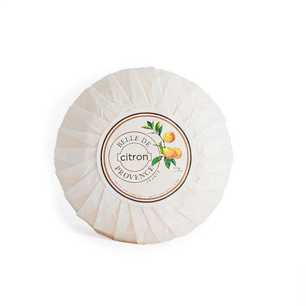 [from belledeprovence.com] Belle De Provence Round Soaps - Citron