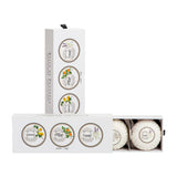 [from belledeprovence.com] Belle De Provence Round Soaps Gift Box - Citron, Orange, Lavender Assorted