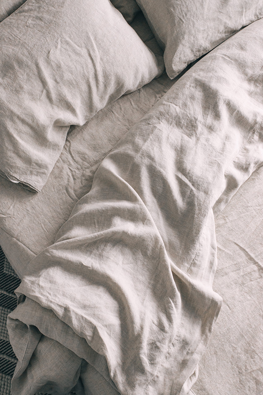 [from linenway.com] Trieste Linen King Pillow Cover - Natural