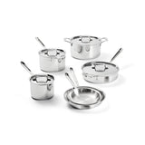 All-Clad D5 10 Piece Set Polished