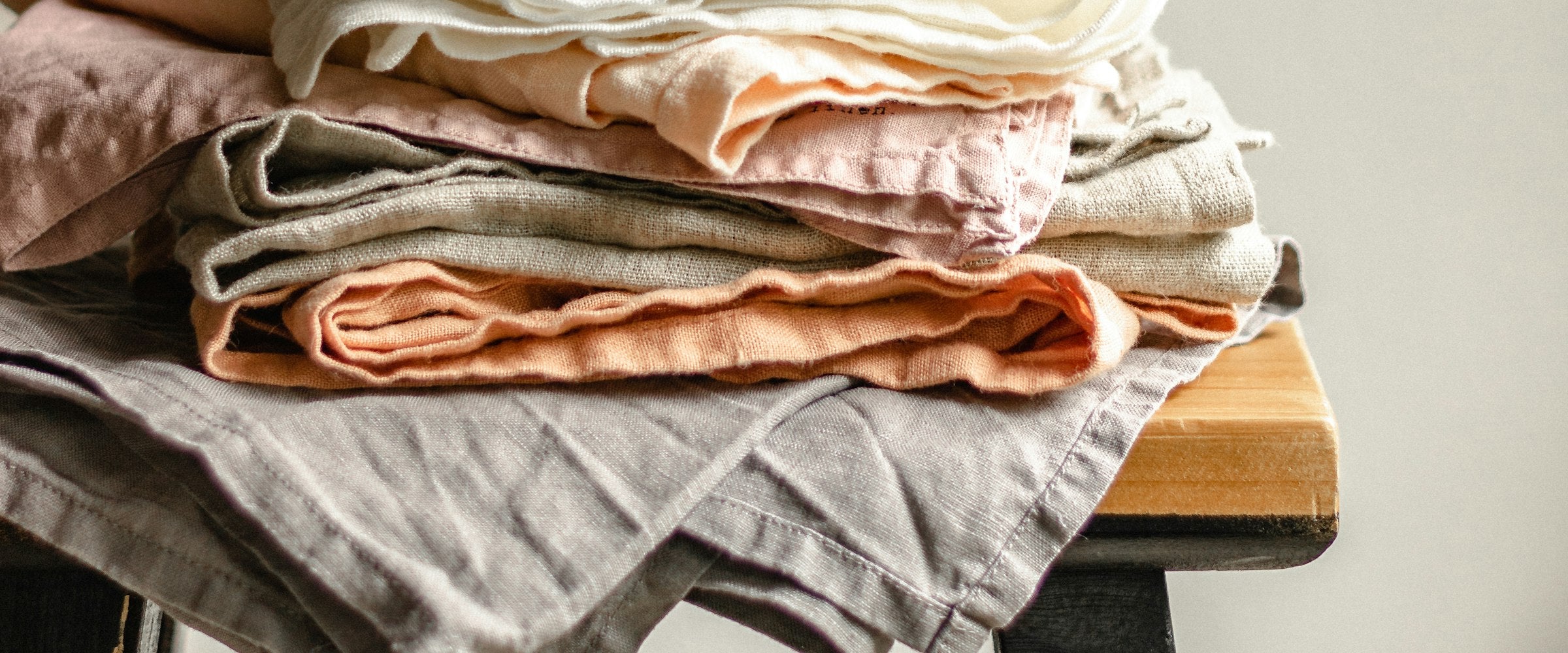 Folded St. Geneve fine linens