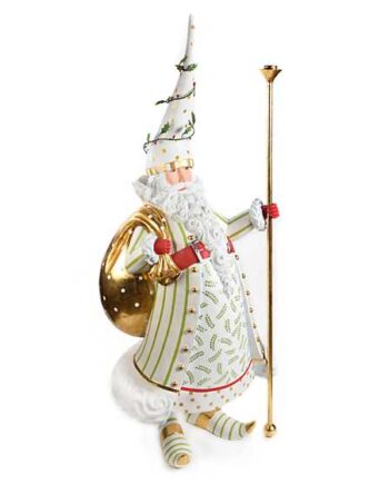 Candlelight Santa Figure