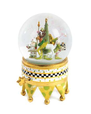 Pb Dashaway Santa Snow Globe