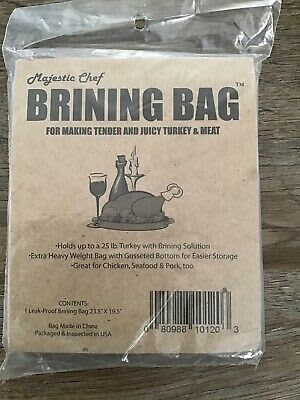 Majestic chef Brining bag