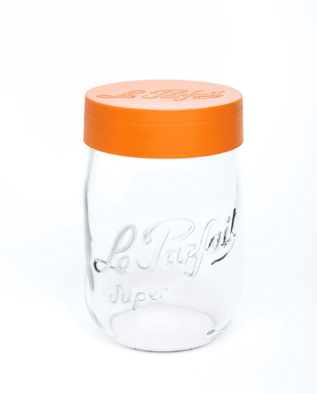Le Parfait screw top jar coloured lid 1000ml