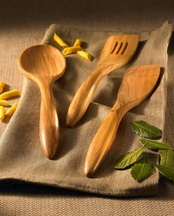 Berard Olivewood serving pieces