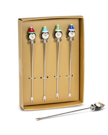 Christmas cocktail picks