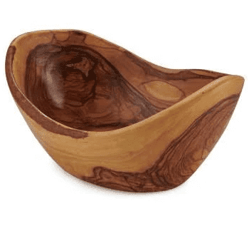 Rustic Olivewood Bowl 10"