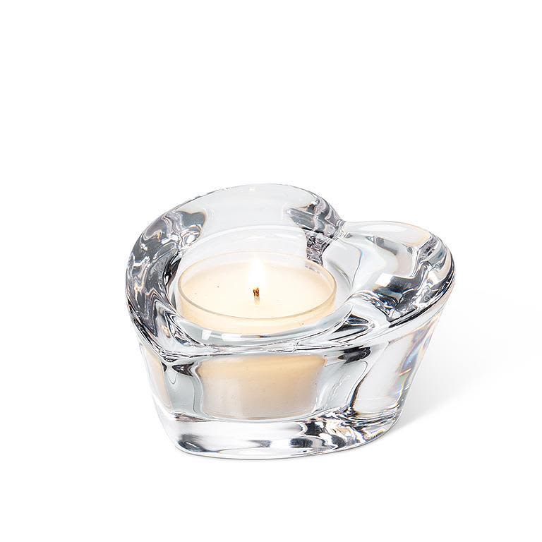 Thick cut heart tealight holder