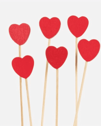 Heart Picks box of 100