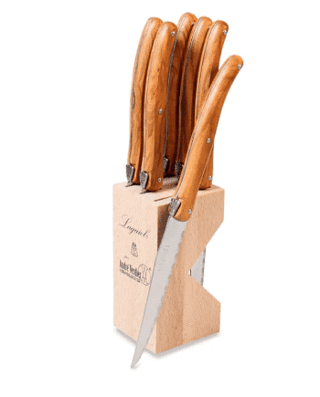 Laguiole cheese and steak knives