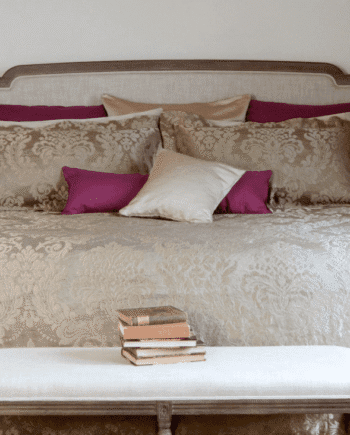 Fabiana silk and cotton coverlet sets